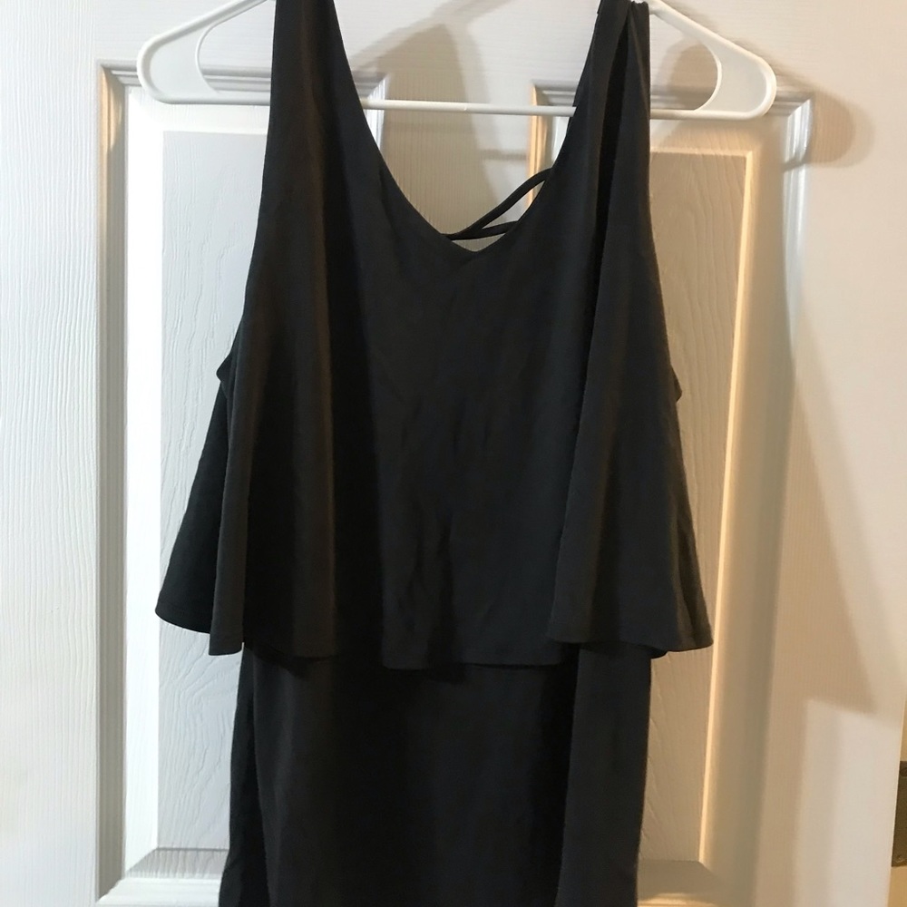 Black Layered Top